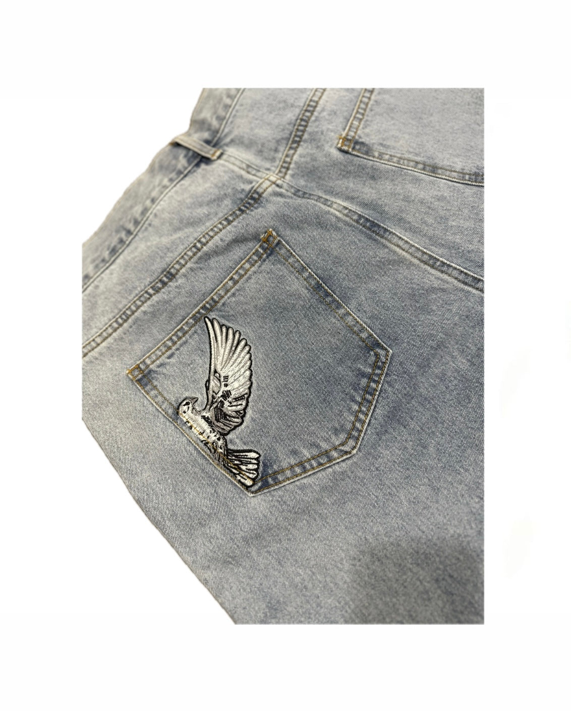 N04S Patch Work Jeans