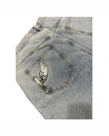 N04S Patch Work Jeans