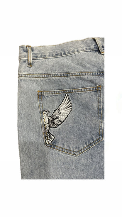 N04S Patch Work Jeans